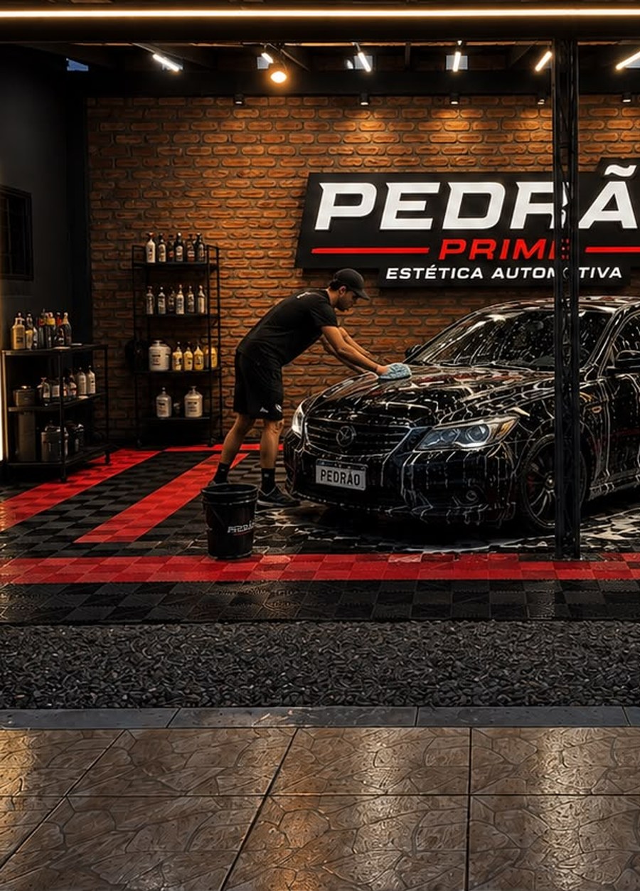 Pedrão, dono da Pedrão Prime Estética Automotiva